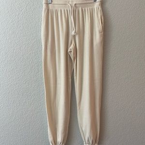 Urban Outfitters Out From Under Cream Joggers
